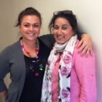 Alyssa French, RMA with Director of Medical Programs, Dr. Tehmina Khan